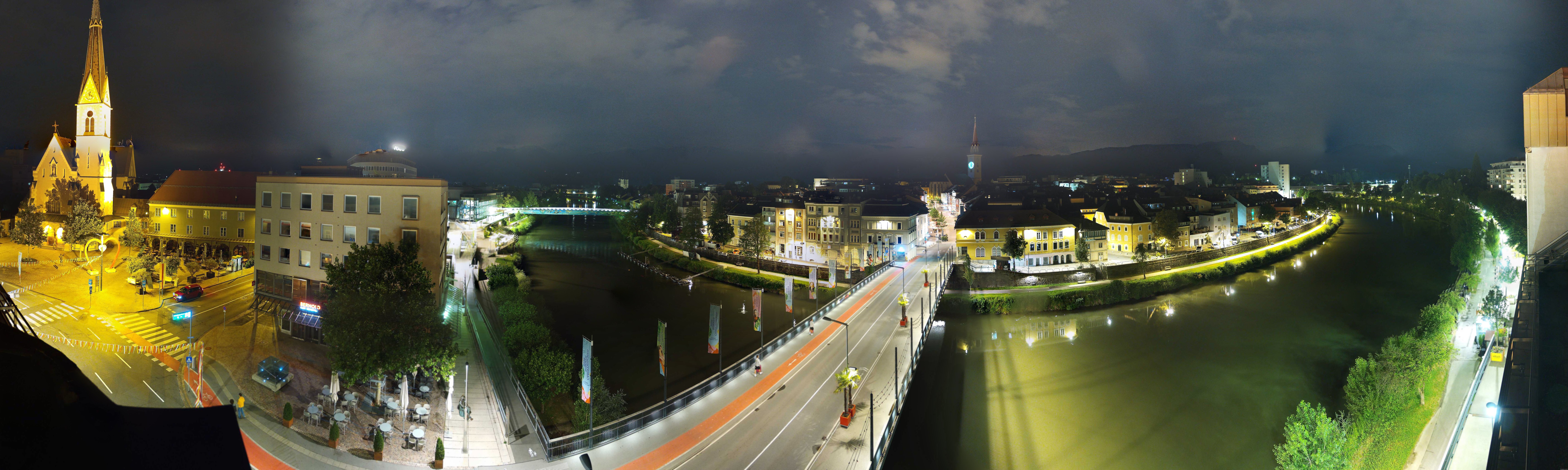 Archived image Webcam Panoramic view of Villach