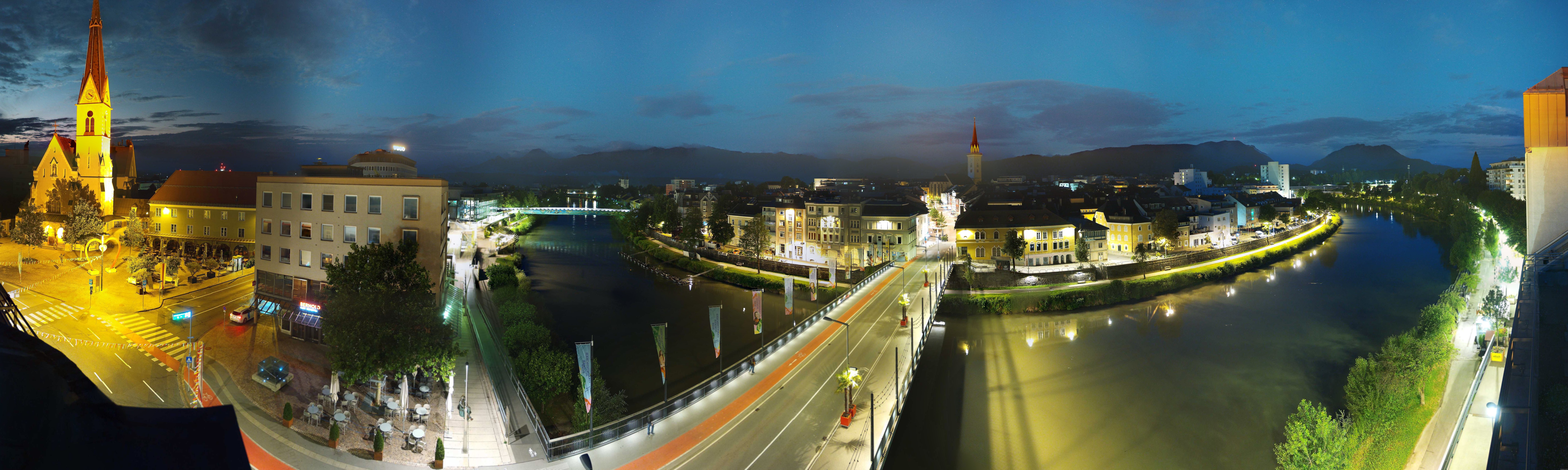 Archived image Webcam Panoramic view of Villach