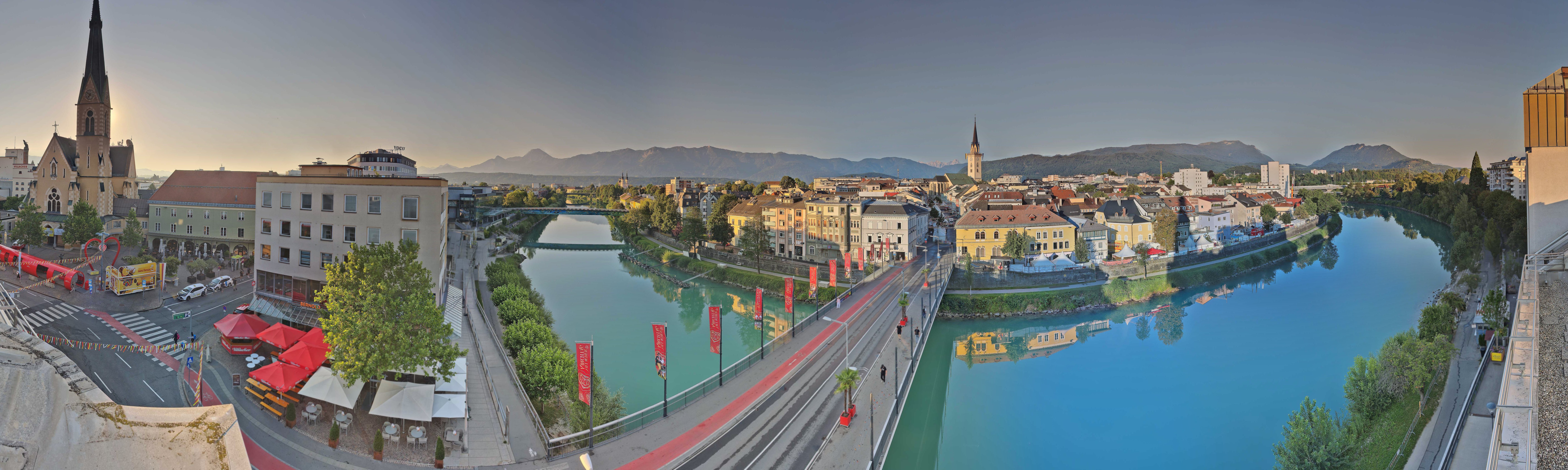 Archiv Foto Webcam Villach im Drautal
