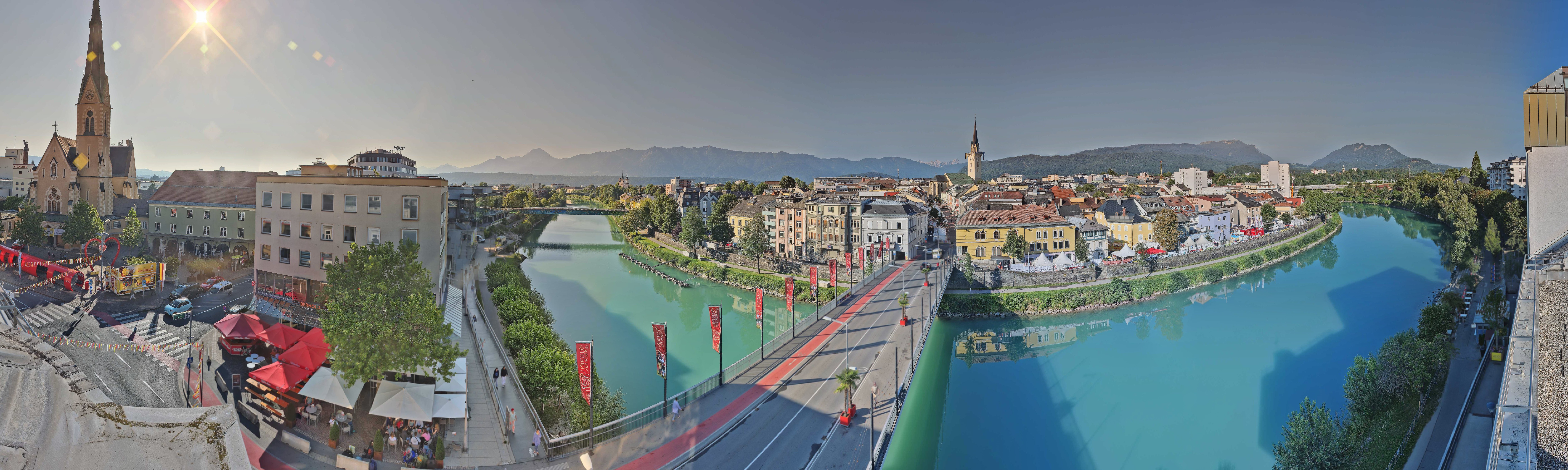 Archiv Foto Webcam Villach im Drautal
