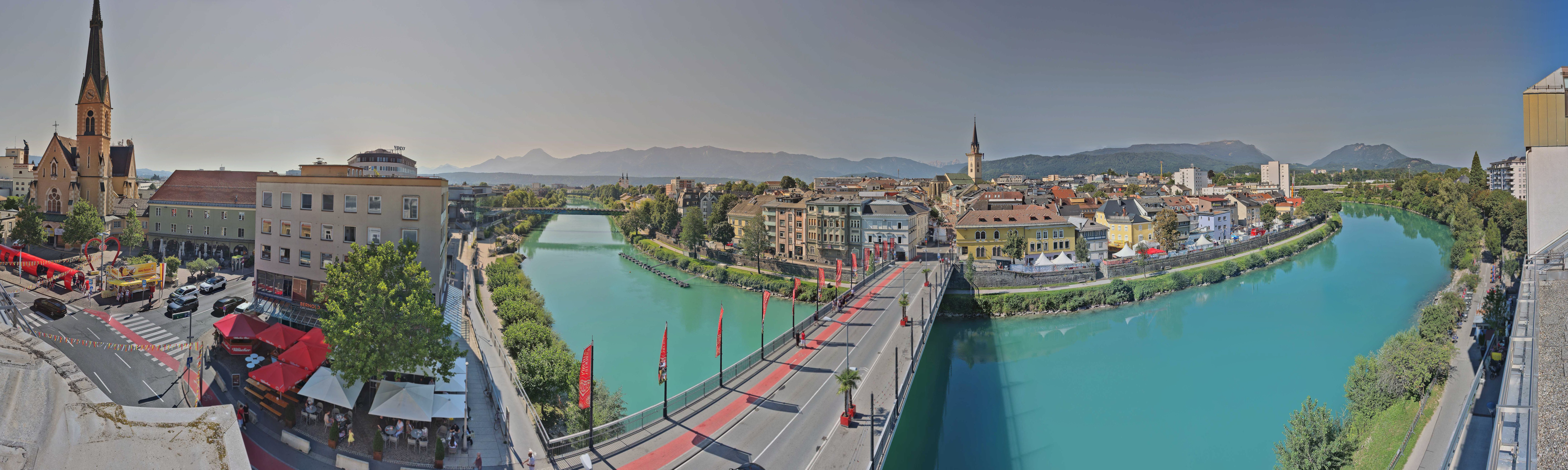 Archiv Foto Webcam Villach im Drautal