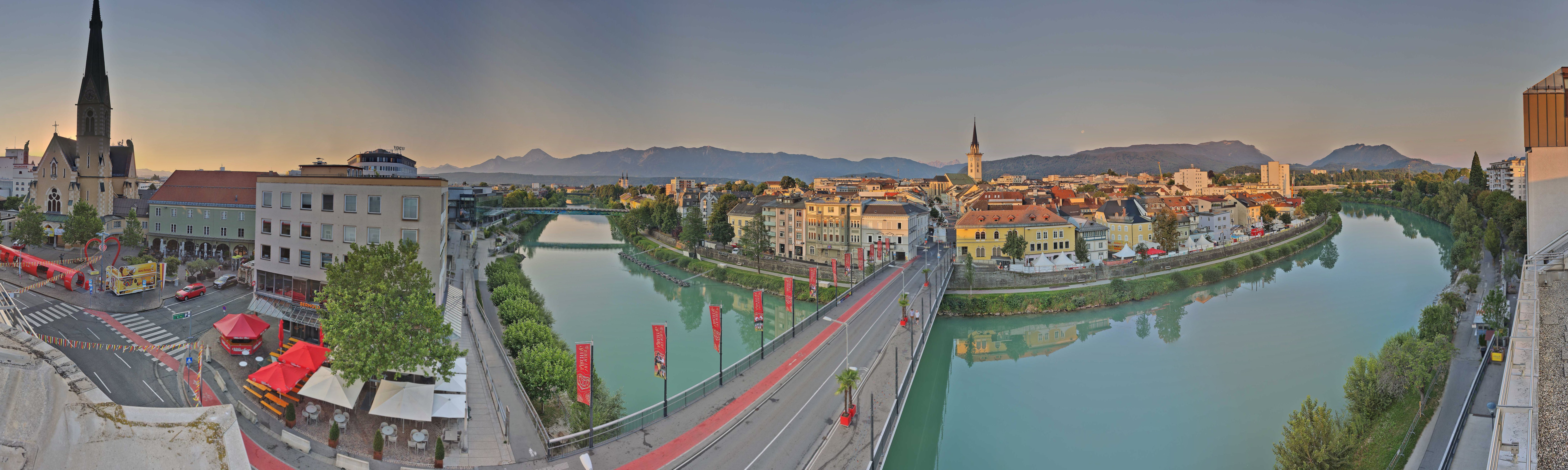 Archiv Foto Webcam Villach im Drautal