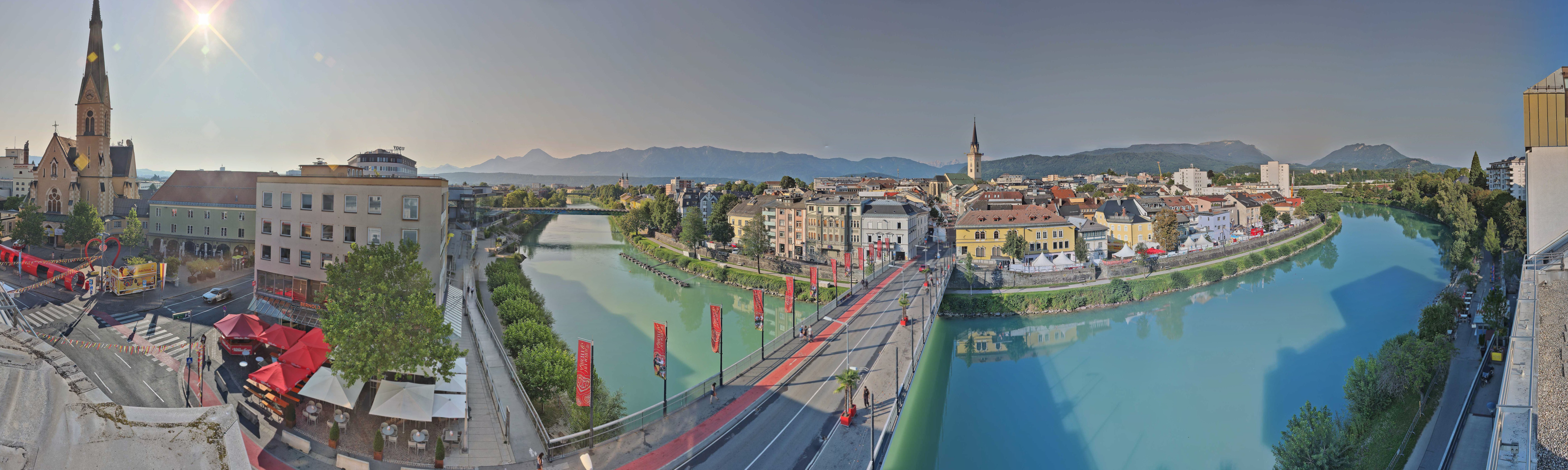 Archiv Foto Webcam Villach im Drautal