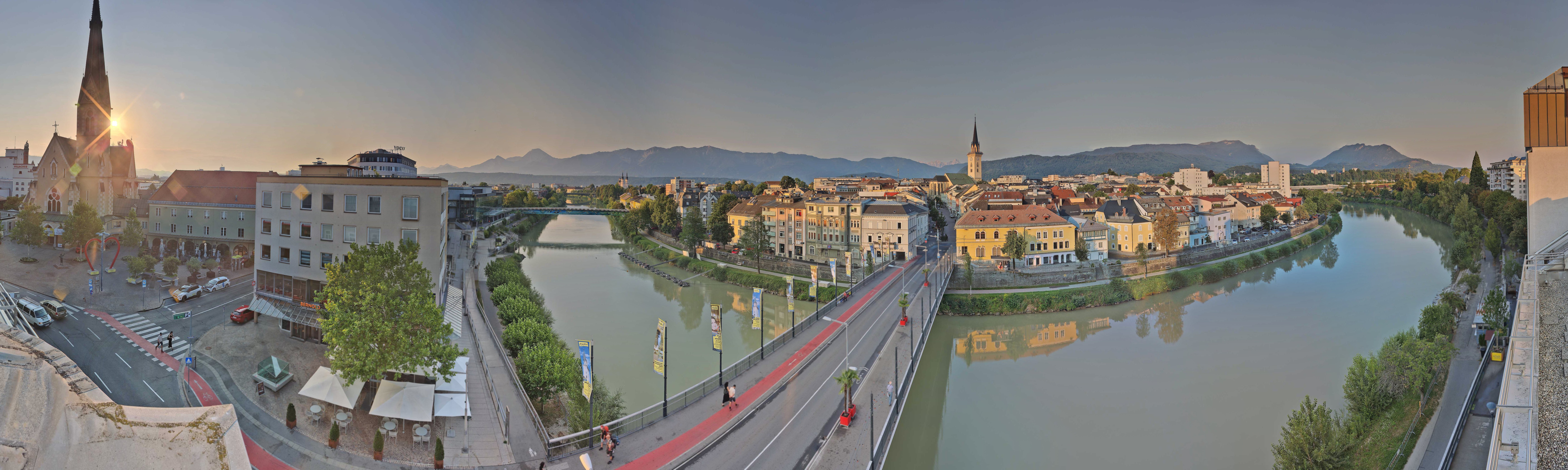 Archiv Foto Webcam Villach im Drautal