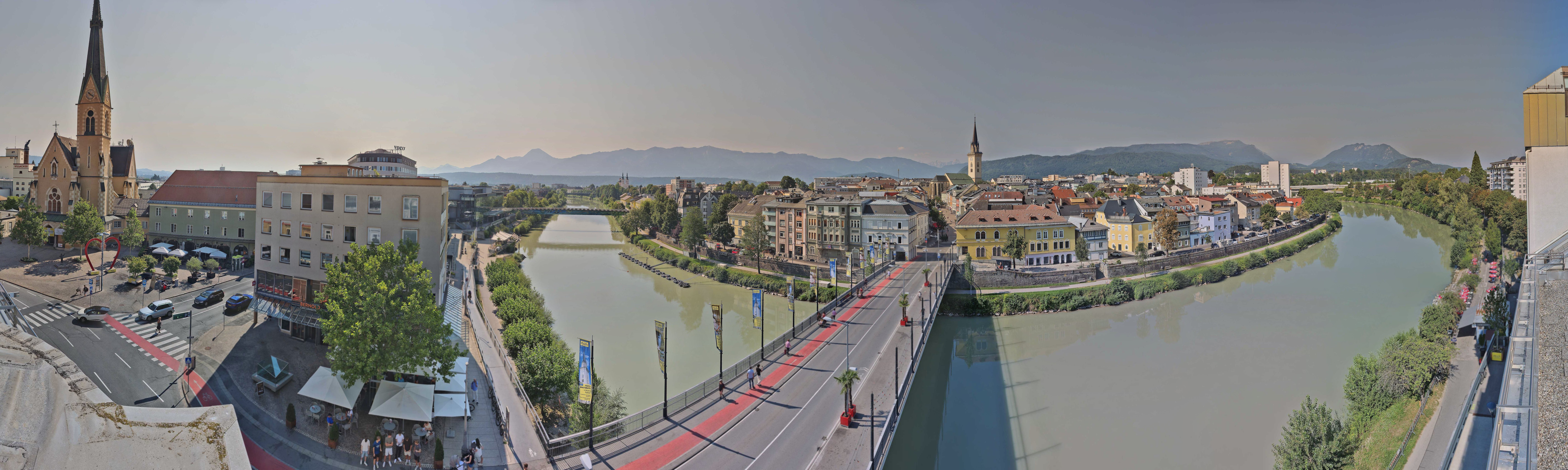Archiv Foto Webcam Villach im Drautal