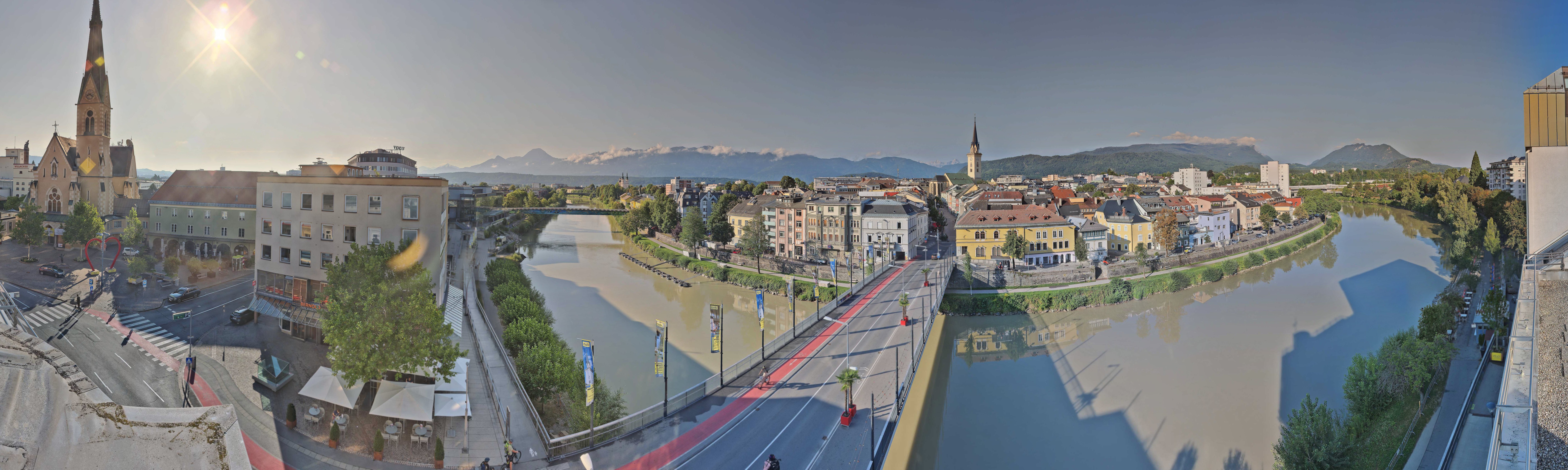 Archiv Foto Webcam Villach im Drautal