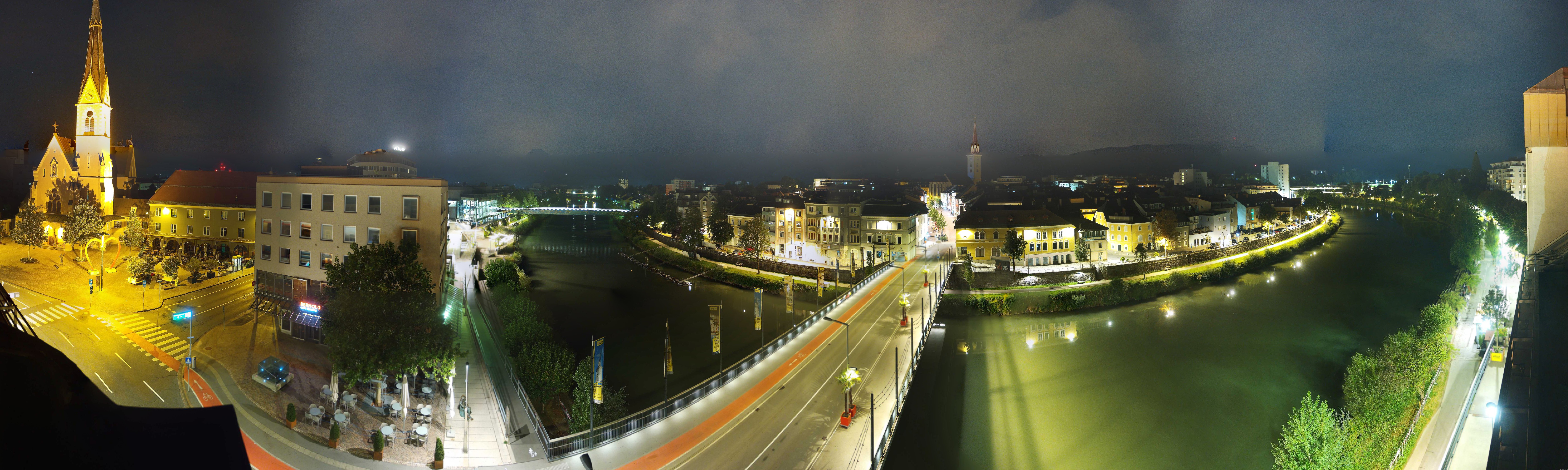 Archived image Webcam Panoramic view of Villach