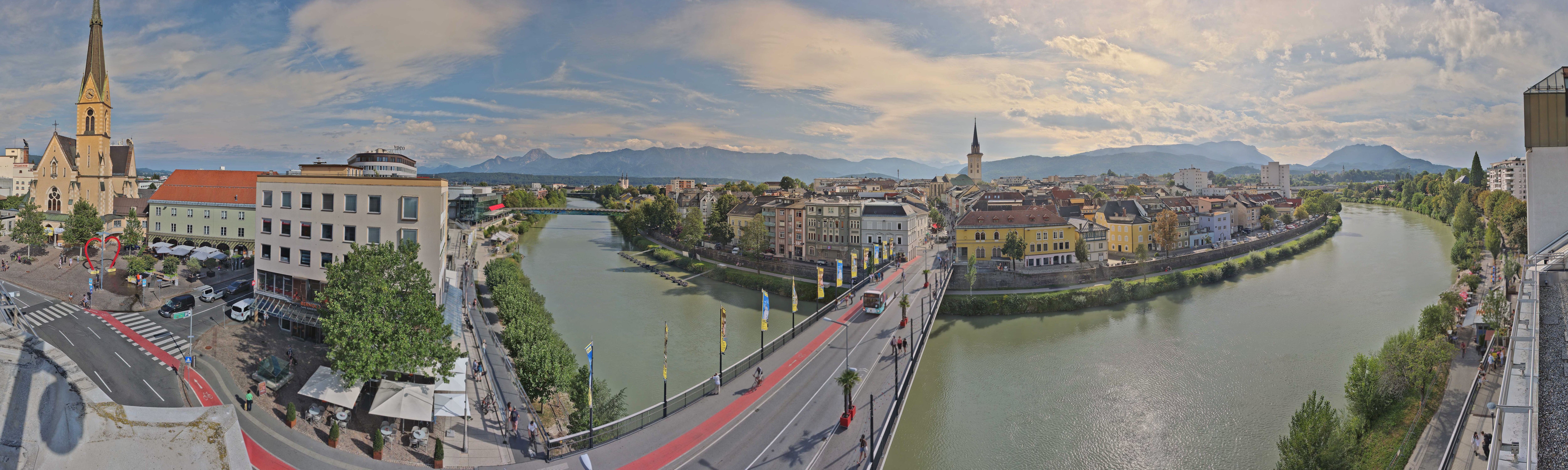 Archiv Foto Webcam Villach im Drautal