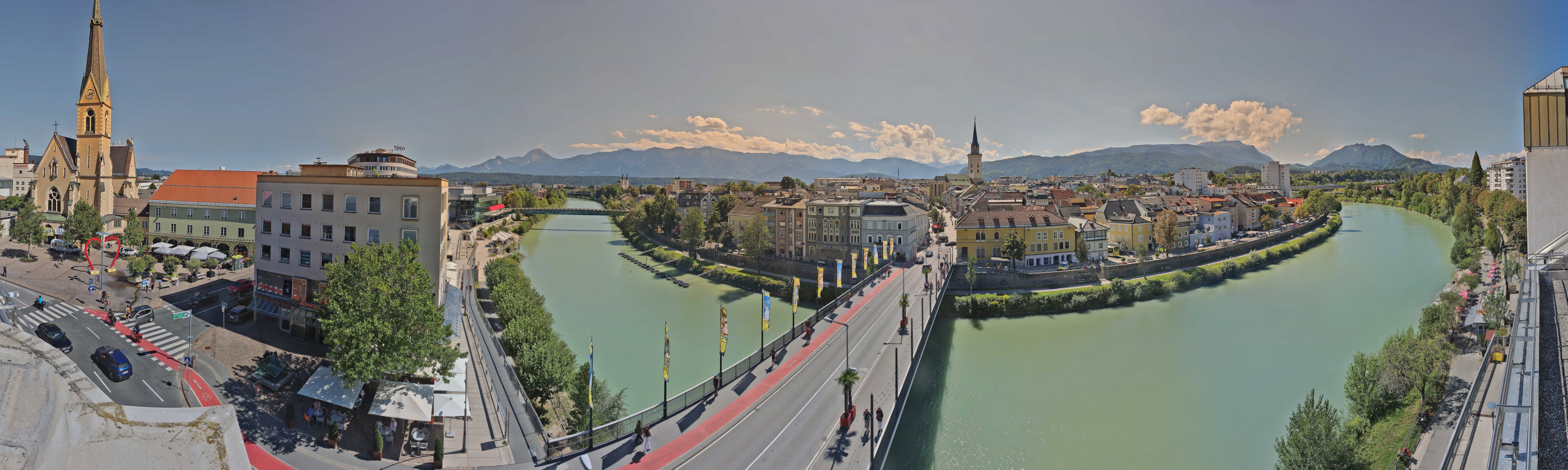 Archiv Foto Webcam Villach im Drautal