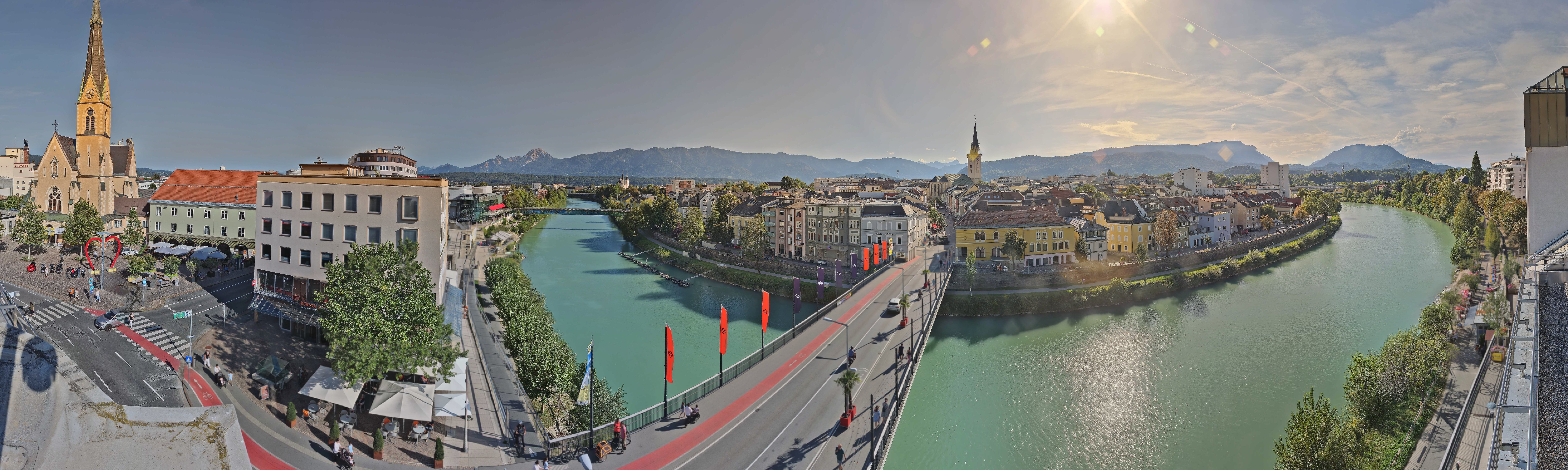 Archiv Foto Webcam Villach im Drautal