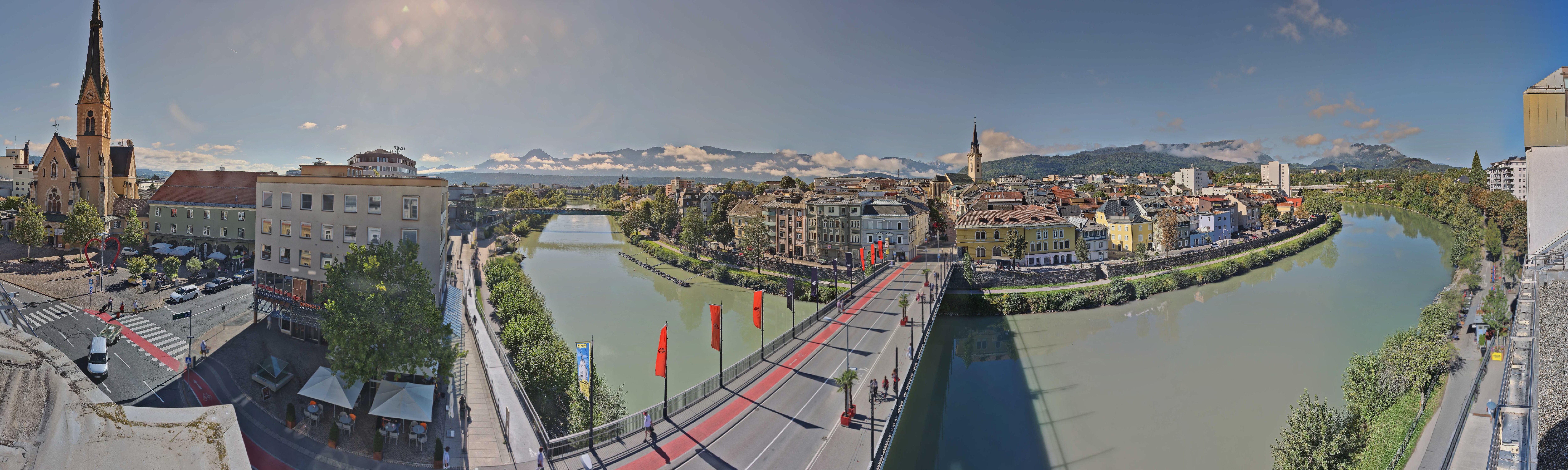 Archiv Foto Webcam Villach im Drautal