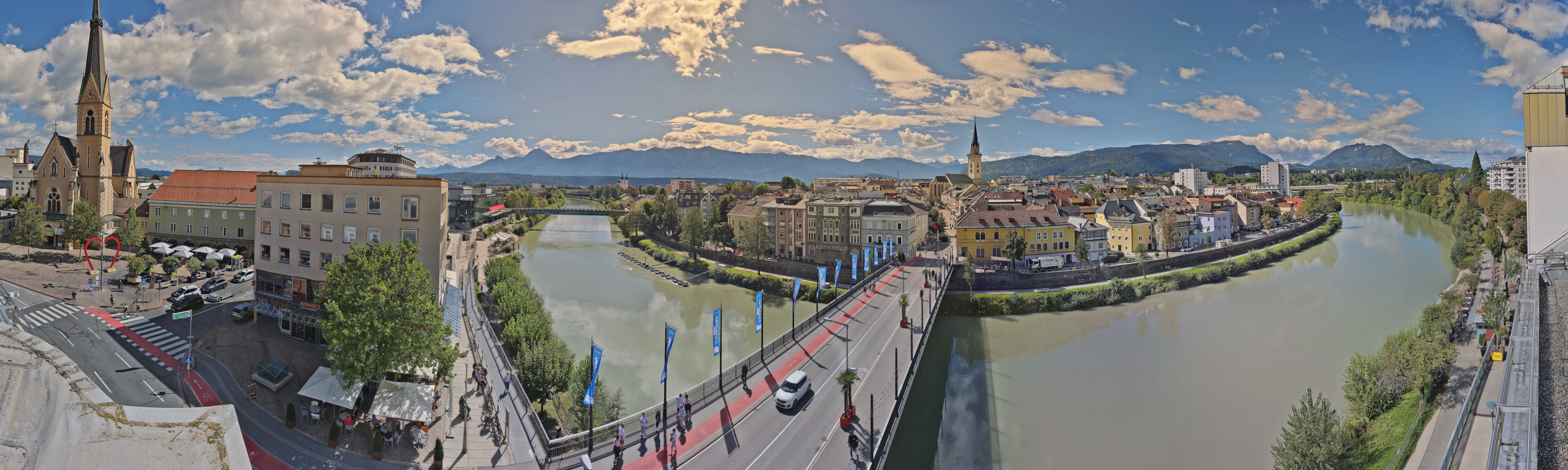 Archiv Foto Webcam Villach im Drautal
