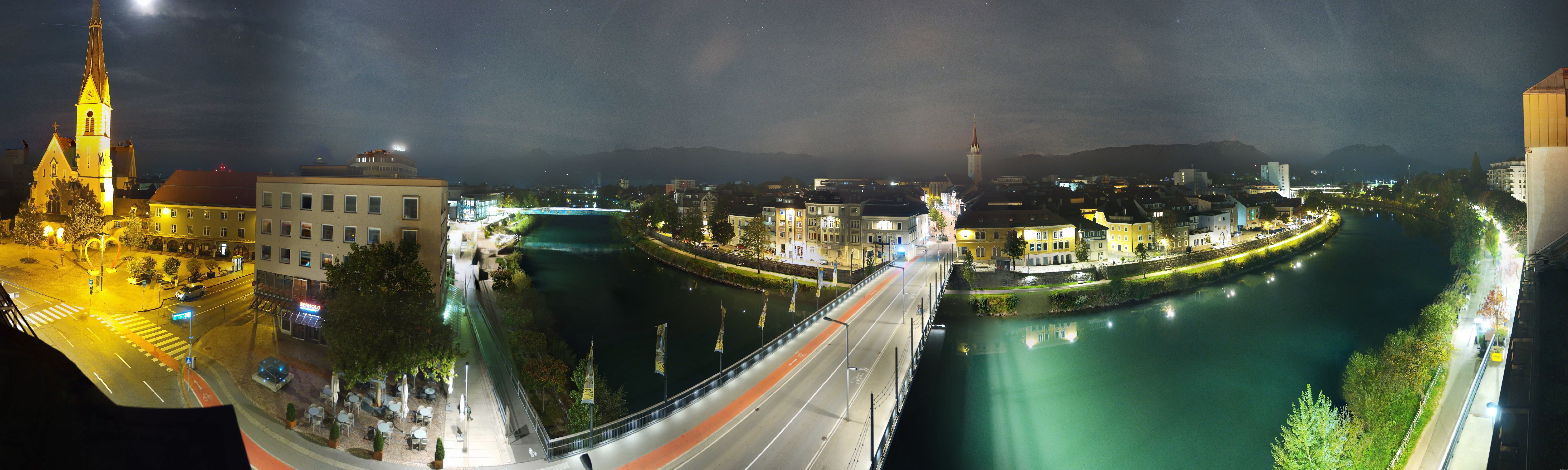 Archived image Webcam Panoramic view of Villach