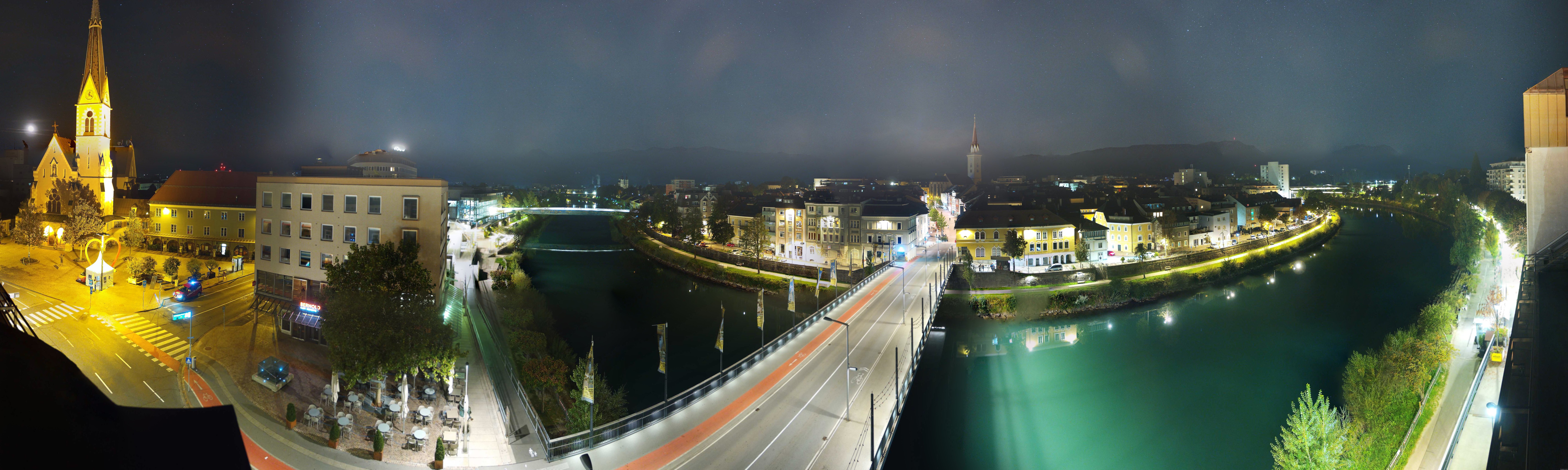 Archived image Webcam Panoramic view of Villach