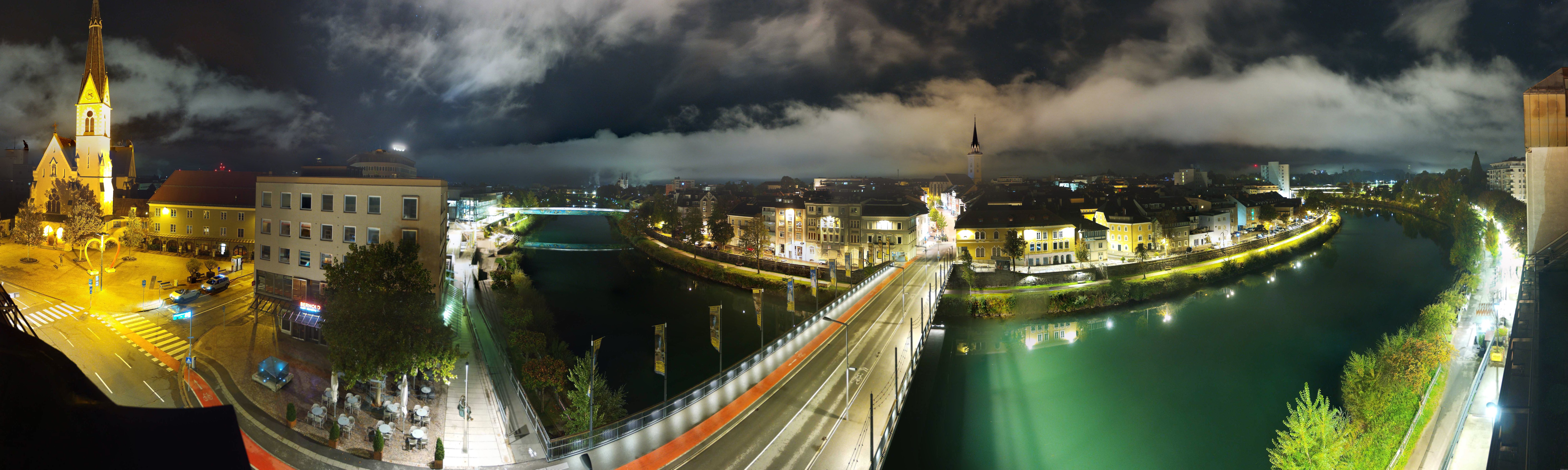 Archived image Webcam Panoramic view of Villach