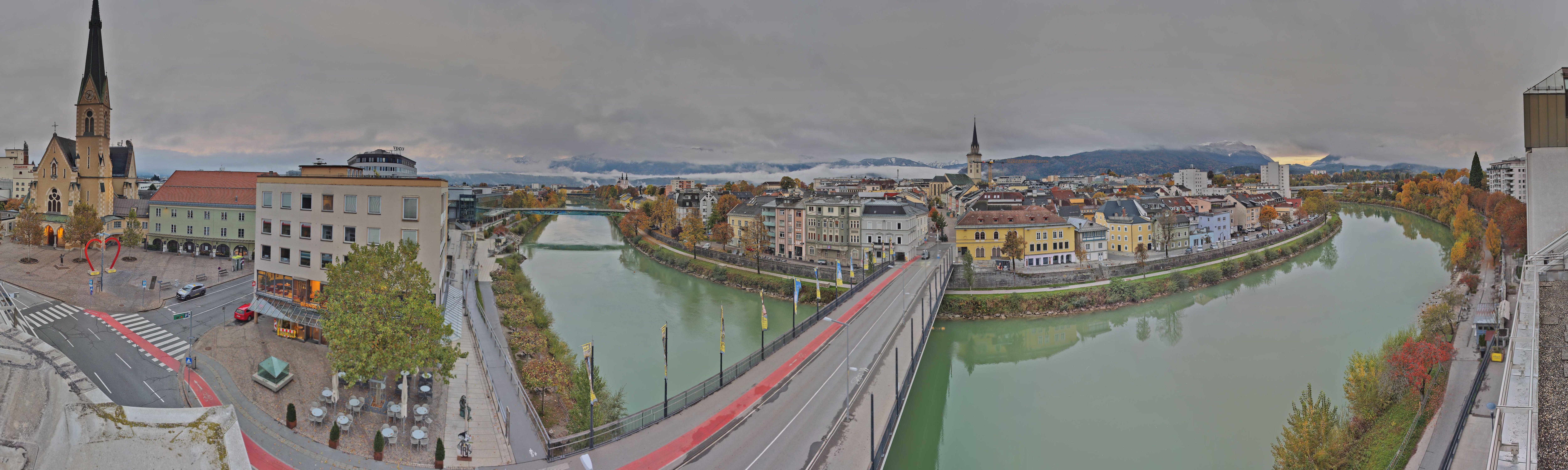 Archiv Foto Webcam Villach im Drautal
