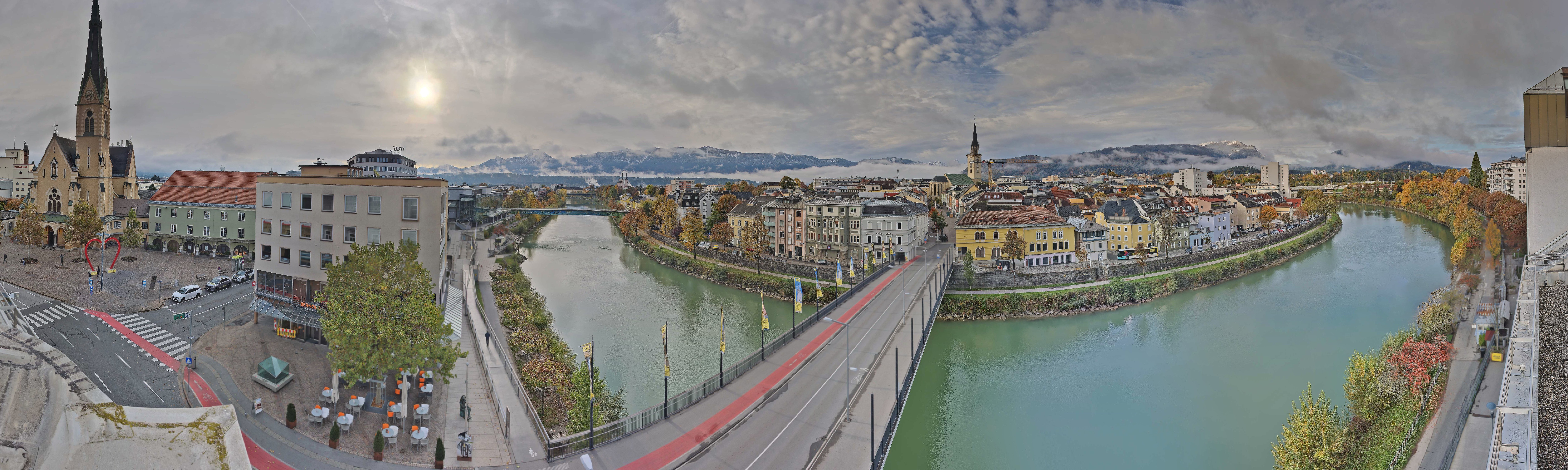 Archiv Foto Webcam Villach im Drautal