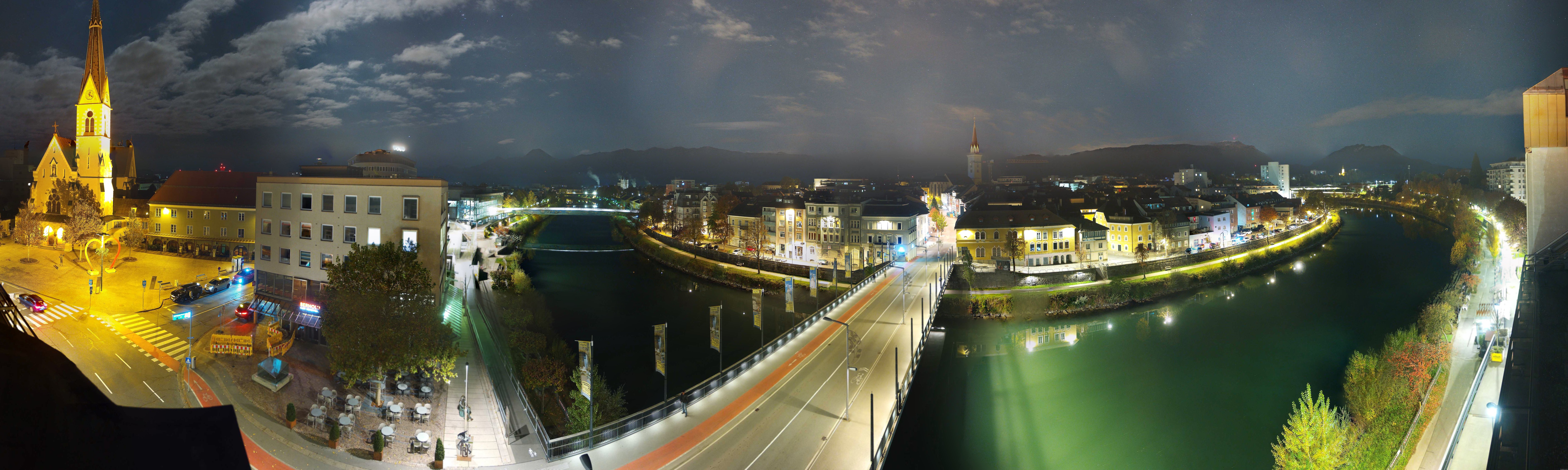 Archived image Webcam Panoramic view of Villach