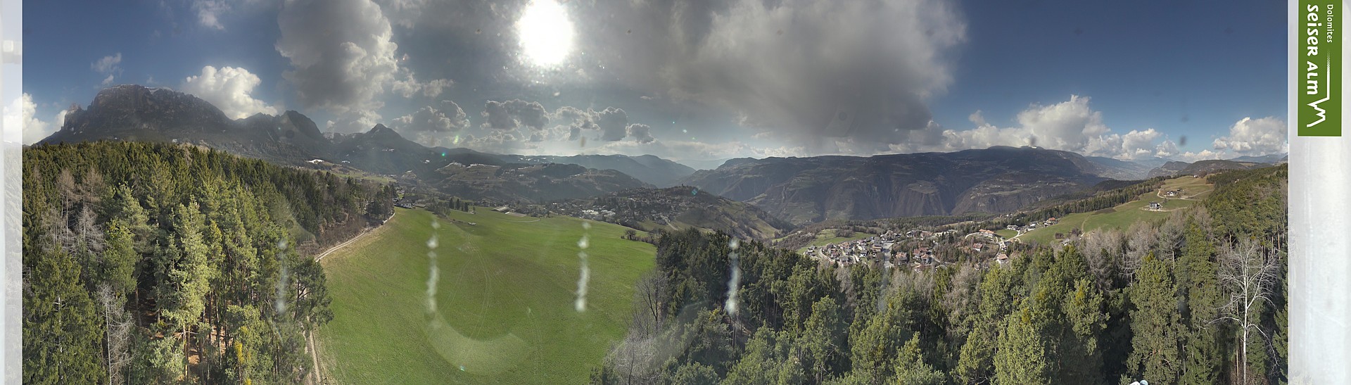 Archived image Webcam Völs am Schlern (South Tyrol)