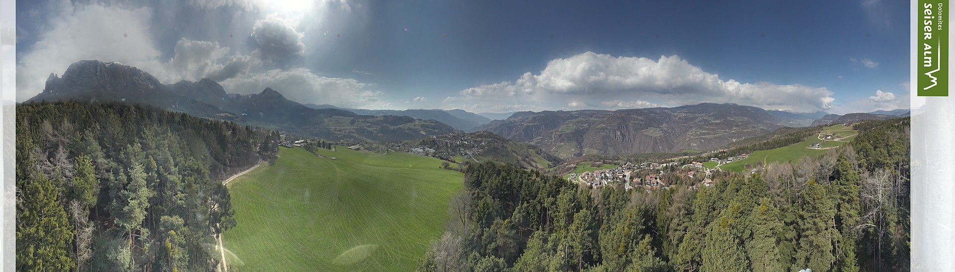 Archived image Webcam Völs am Schlern (South Tyrol)