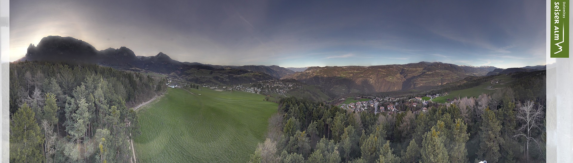 Archived image Webcam Völs am Schlern (South Tyrol)