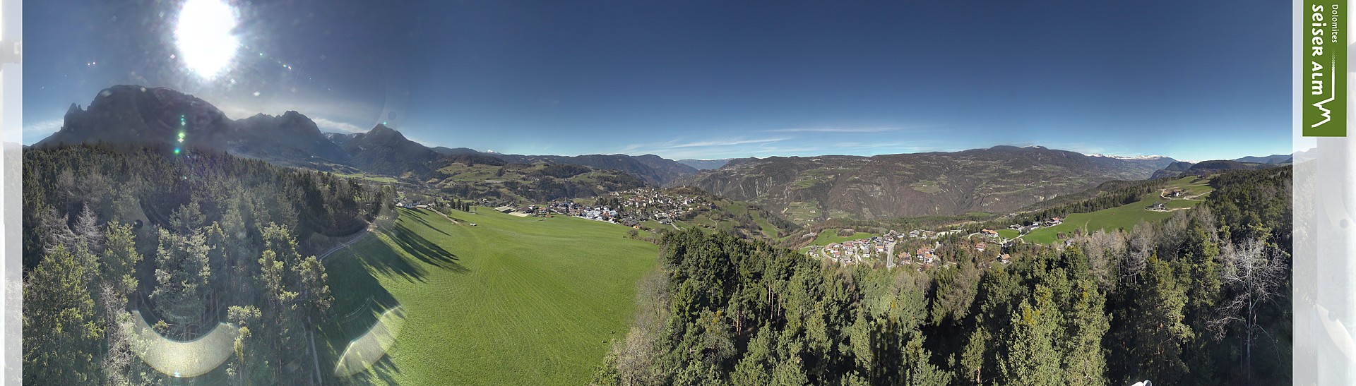 Archived image Webcam Völs am Schlern (South Tyrol)