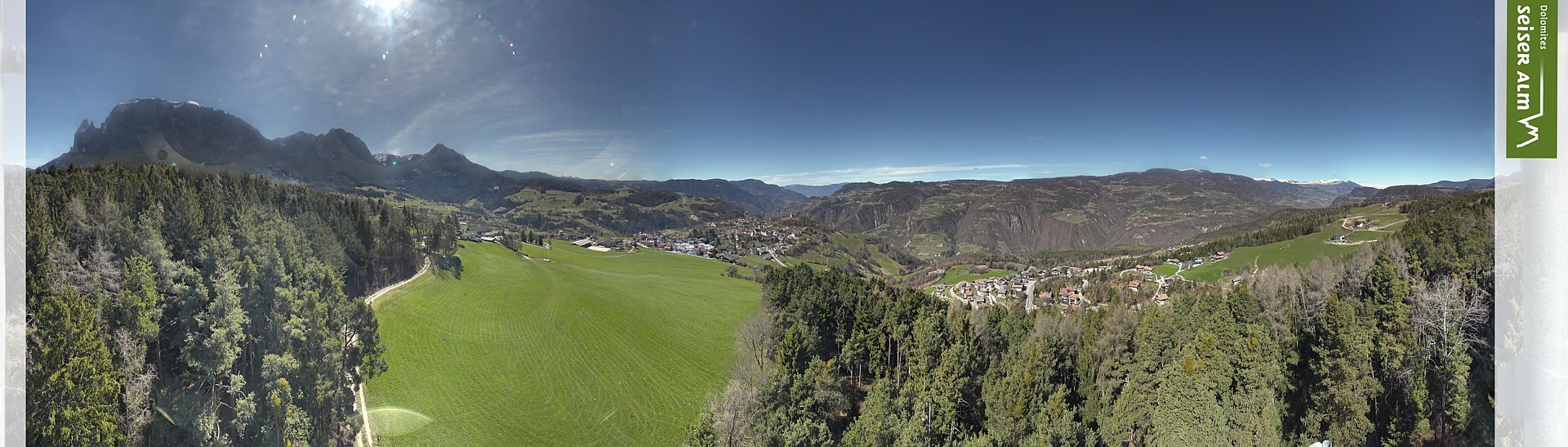 Archived image Webcam Völs am Schlern (South Tyrol)