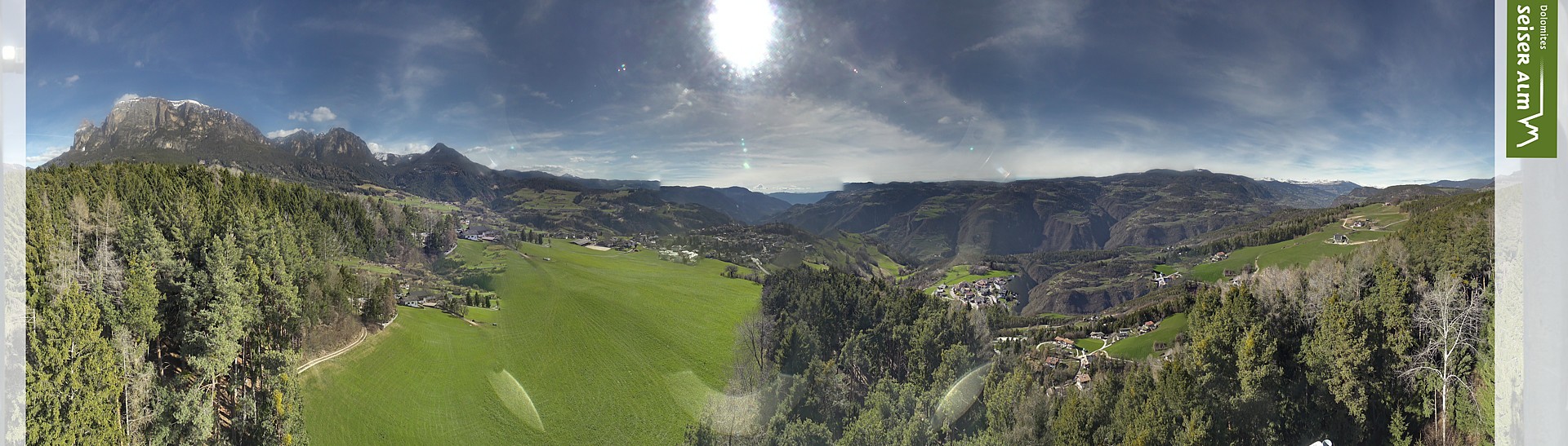 Archived image Webcam Völs am Schlern (South Tyrol)