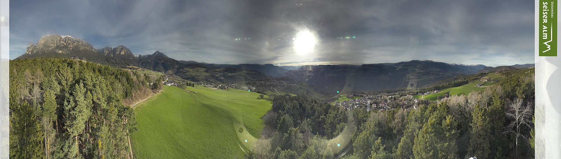 Archived image Webcam Völs am Schlern (South Tyrol)