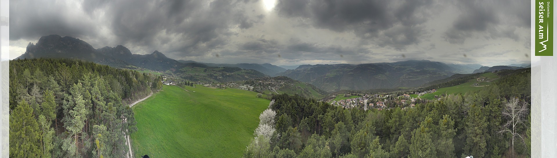 Archived image Webcam Völs am Schlern (South Tyrol)