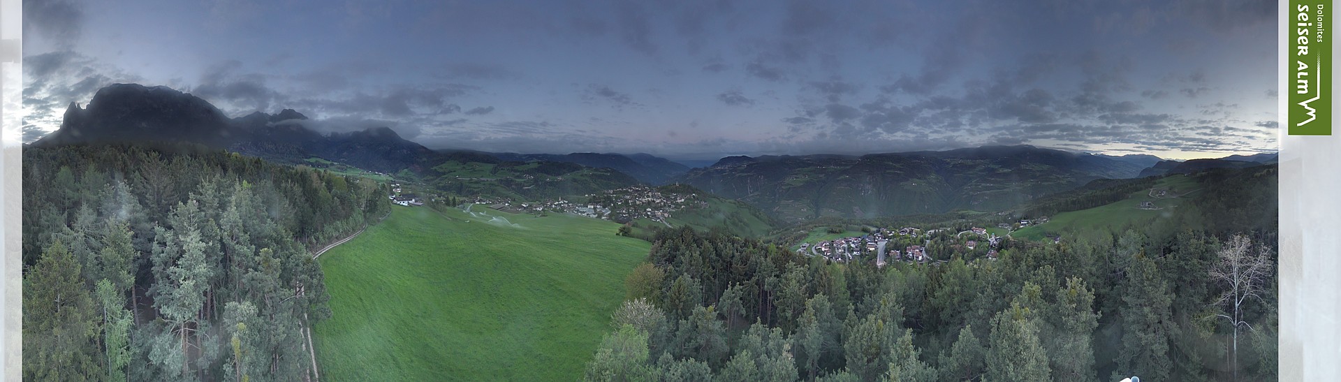 Archived image Webcam Völs am Schlern (South Tyrol)