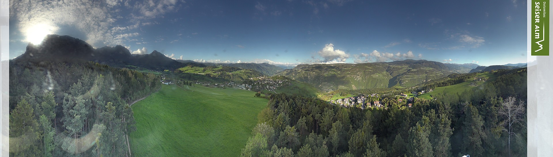 Archived image Webcam Völs am Schlern (South Tyrol)