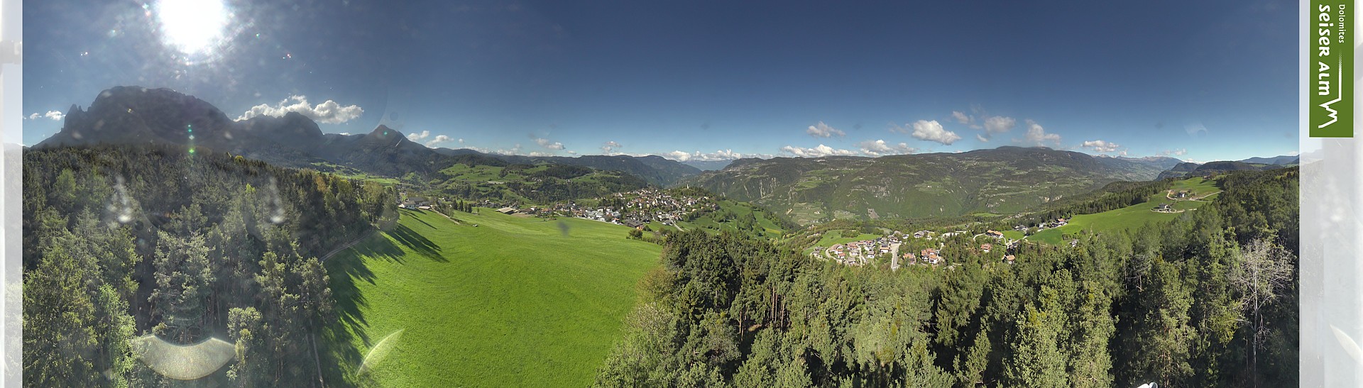 Archived image Webcam Völs am Schlern (South Tyrol)