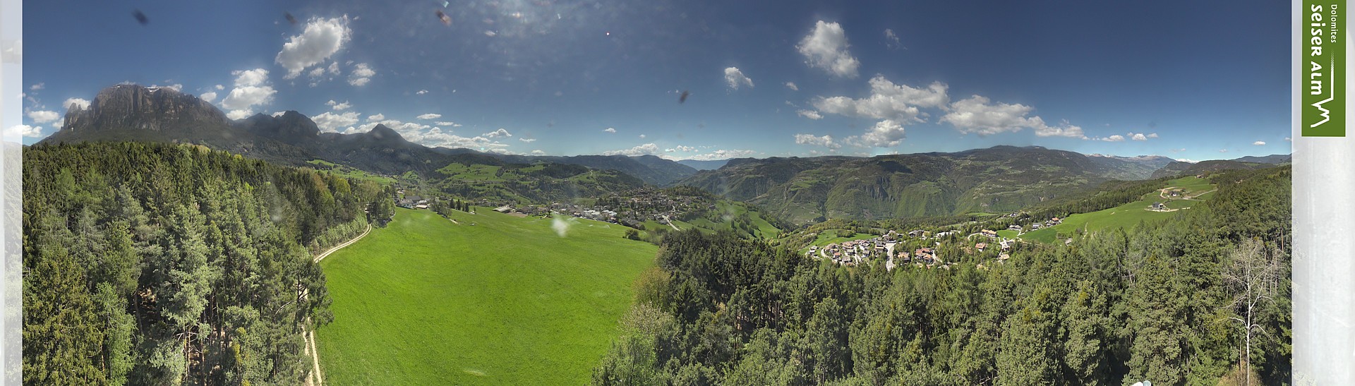 Archived image Webcam Völs am Schlern (South Tyrol)