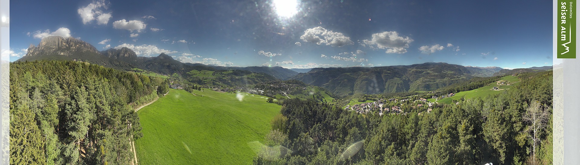 Archived image Webcam Völs am Schlern (South Tyrol)