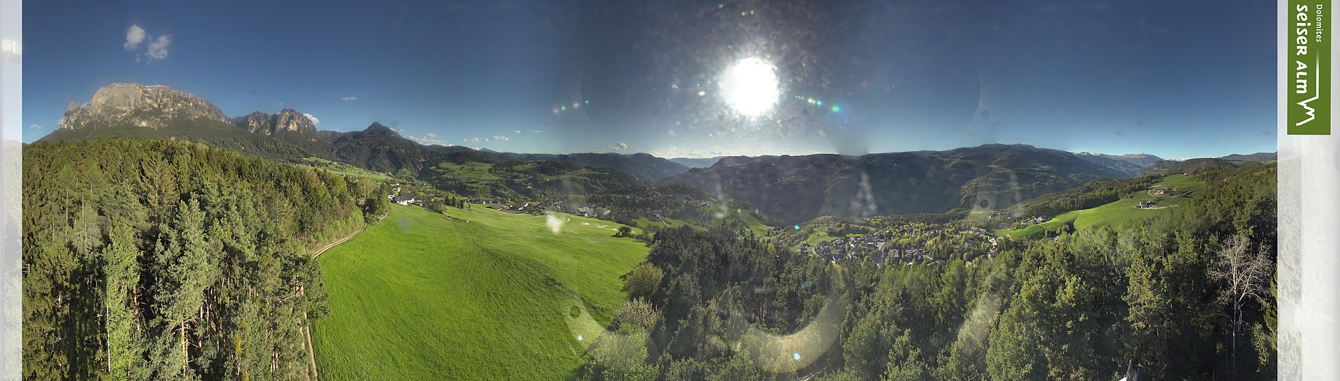 Archived image Webcam Völs am Schlern (South Tyrol)