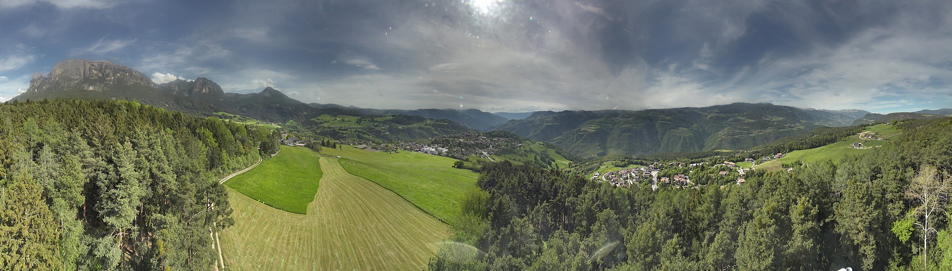 Archived image Webcam Völs am Schlern (South Tyrol)