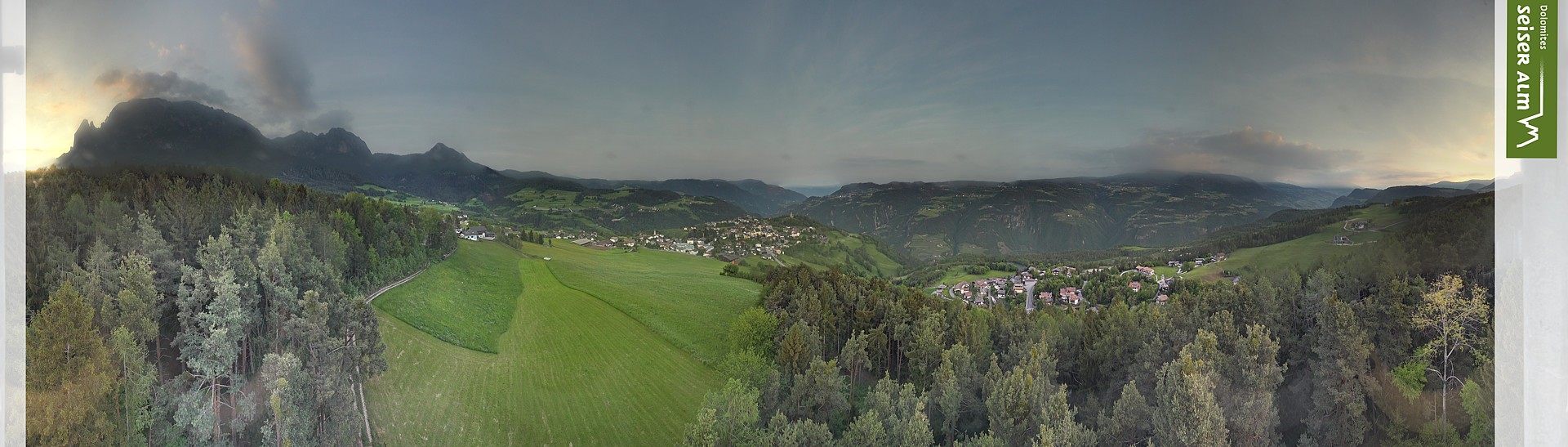 Archived image Webcam Völs am Schlern (South Tyrol)