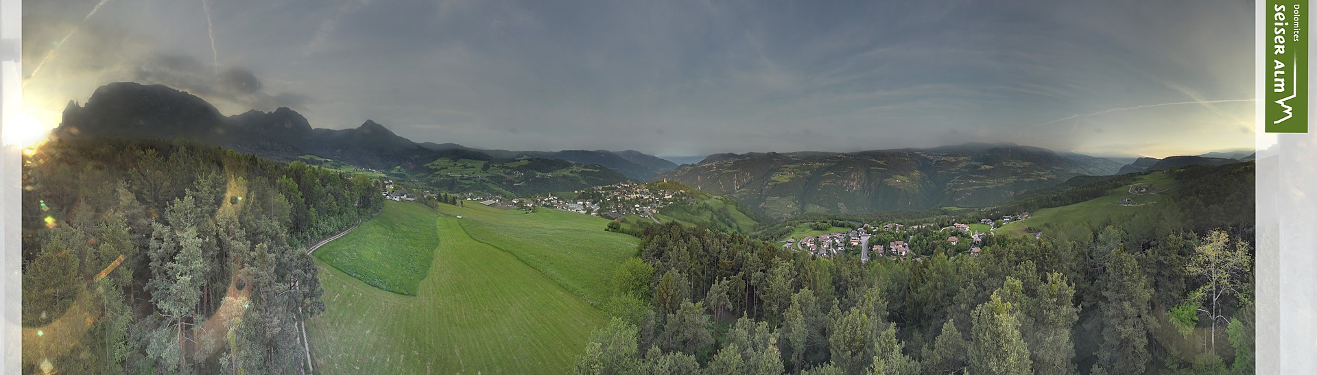 Archived image Webcam Völs am Schlern (South Tyrol)