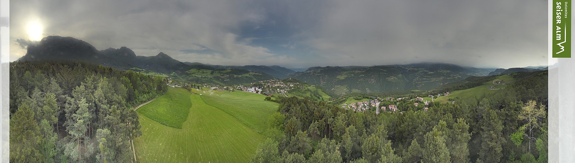 Archived image Webcam Völs am Schlern (South Tyrol)