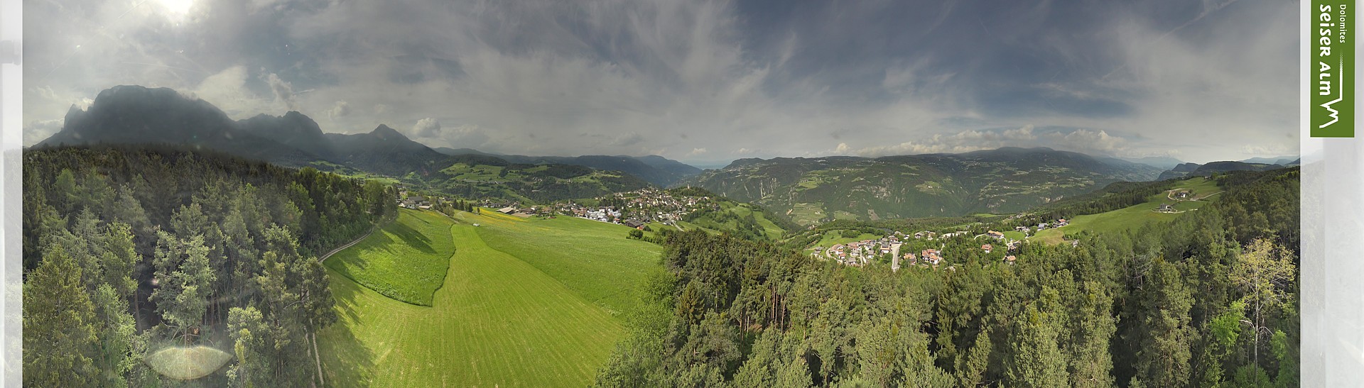 Archived image Webcam Völs am Schlern (South Tyrol)