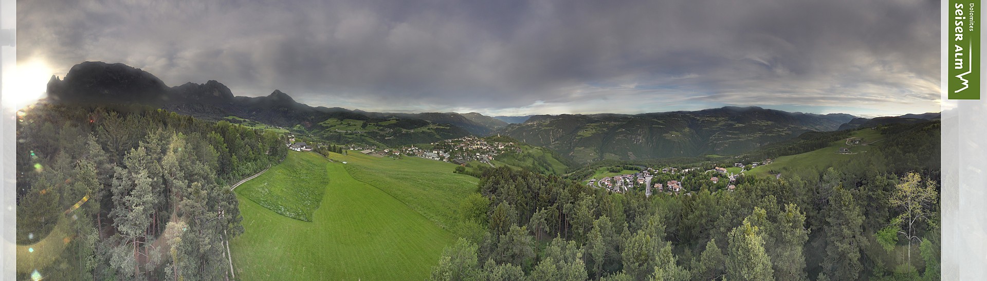 Archived image Webcam Völs am Schlern (South Tyrol)