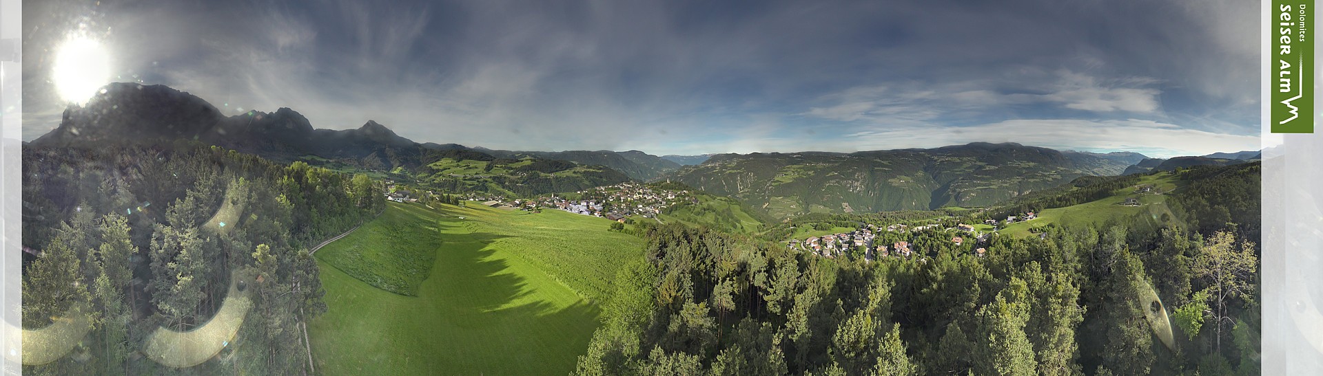 Archived image Webcam Völs am Schlern (South Tyrol)