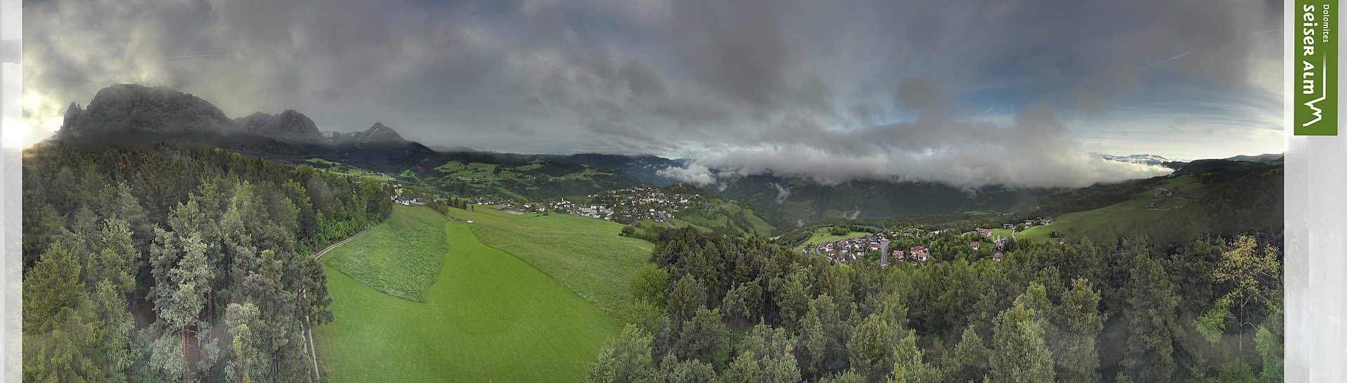 Archived image Webcam Völs am Schlern (South Tyrol)