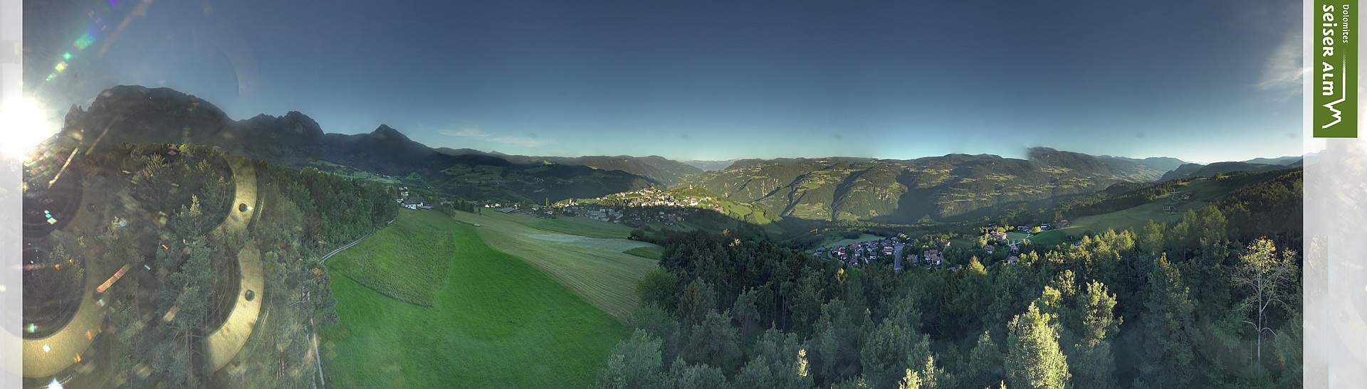 Archived image Webcam Völs am Schlern (South Tyrol)