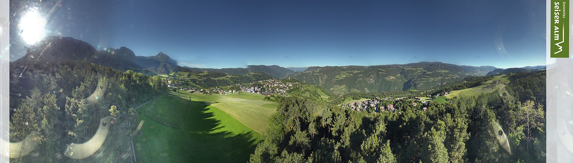 Archived image Webcam Völs am Schlern (South Tyrol)