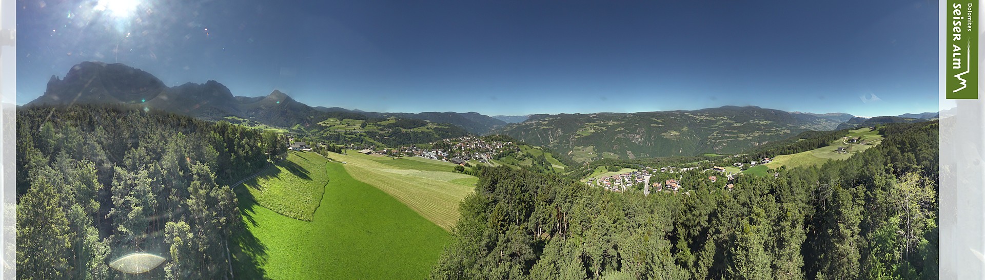 Archived image Webcam Völs am Schlern (South Tyrol)