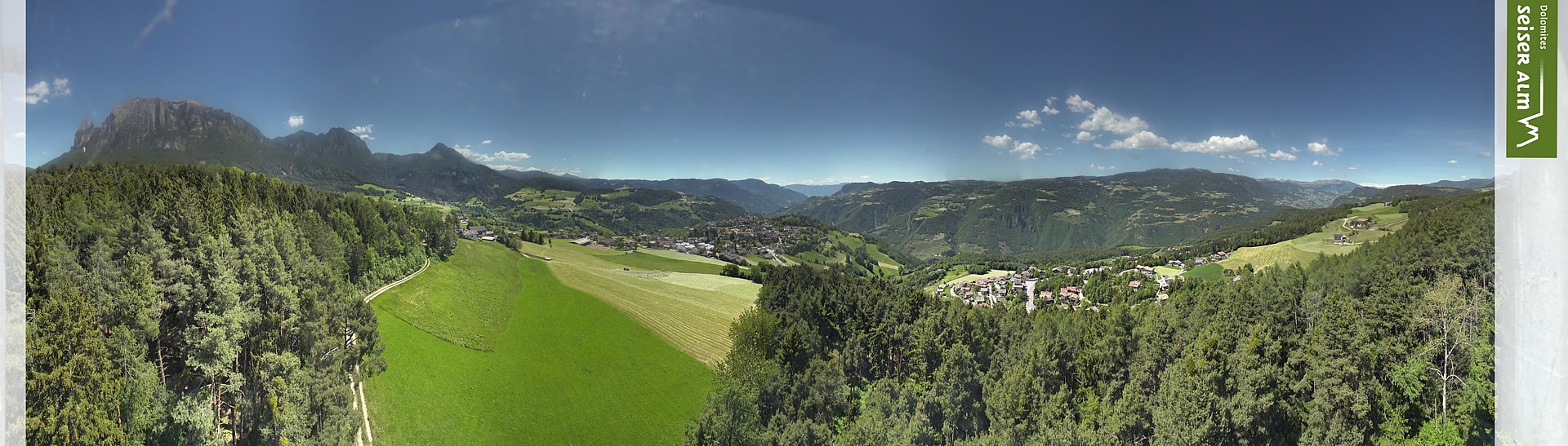 Archived image Webcam Völs am Schlern (South Tyrol)