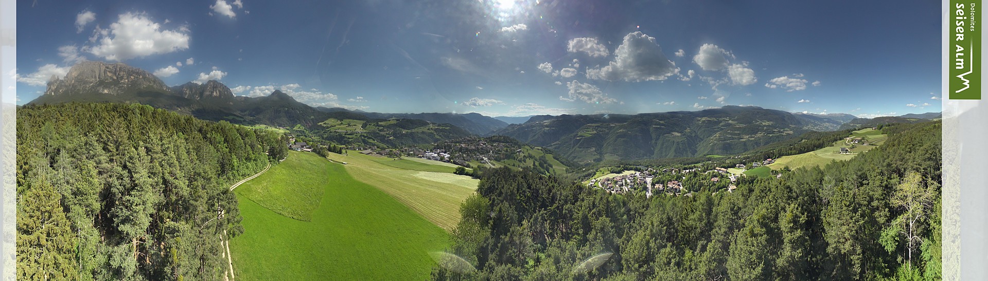 Archived image Webcam Völs am Schlern (South Tyrol)