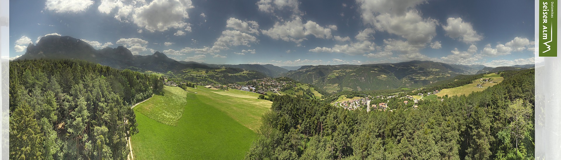 Archived image Webcam Völs am Schlern (South Tyrol)